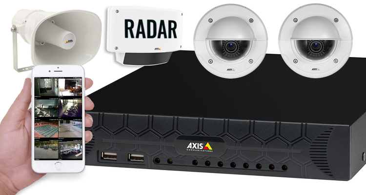 Critical Infrastructure Highly Secure CCTV  Security Cameras Surveillance System