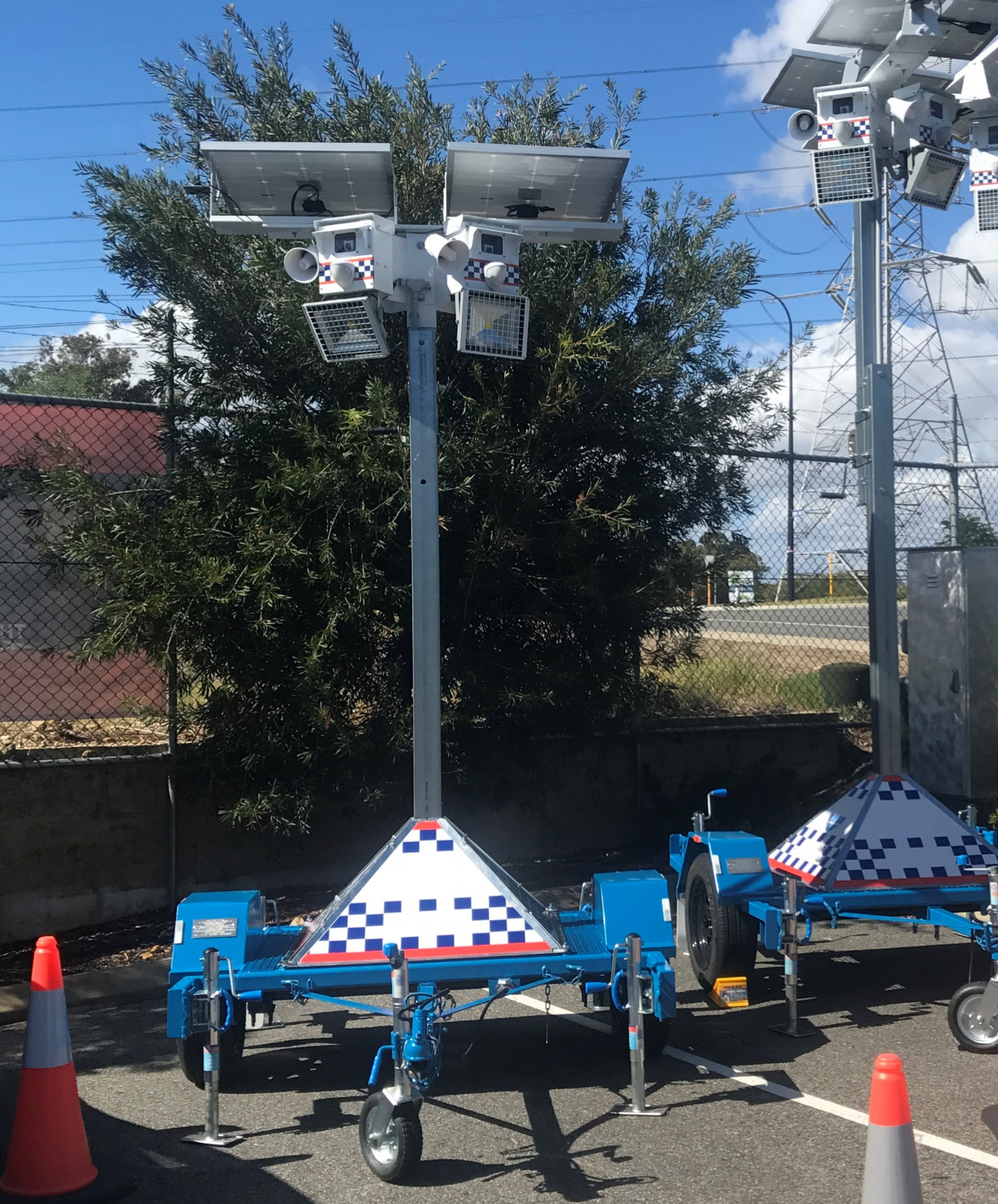 Solar-powered Mobile CCTV Camera Solution